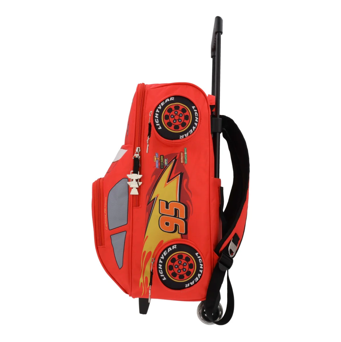 Mochila Cars Infantil 3D con Ruedas