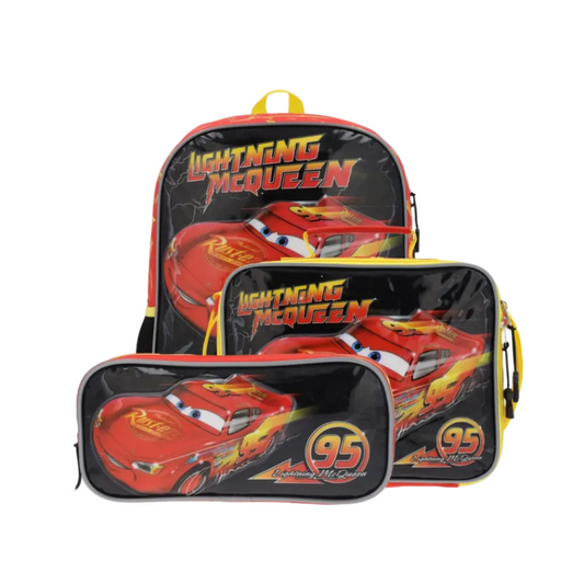 Pack Escolar Mochila Cars Infantil