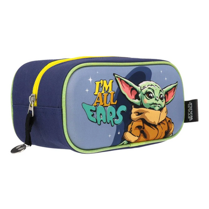 Set Escolar Star Wars Infantil Mochila + Lonchera + Estuche