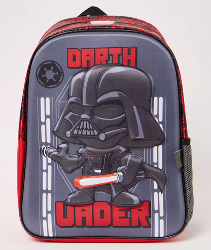 Set Escolar Star Wars Dart Vader Infantil Mochila + Lonchera + Estuche