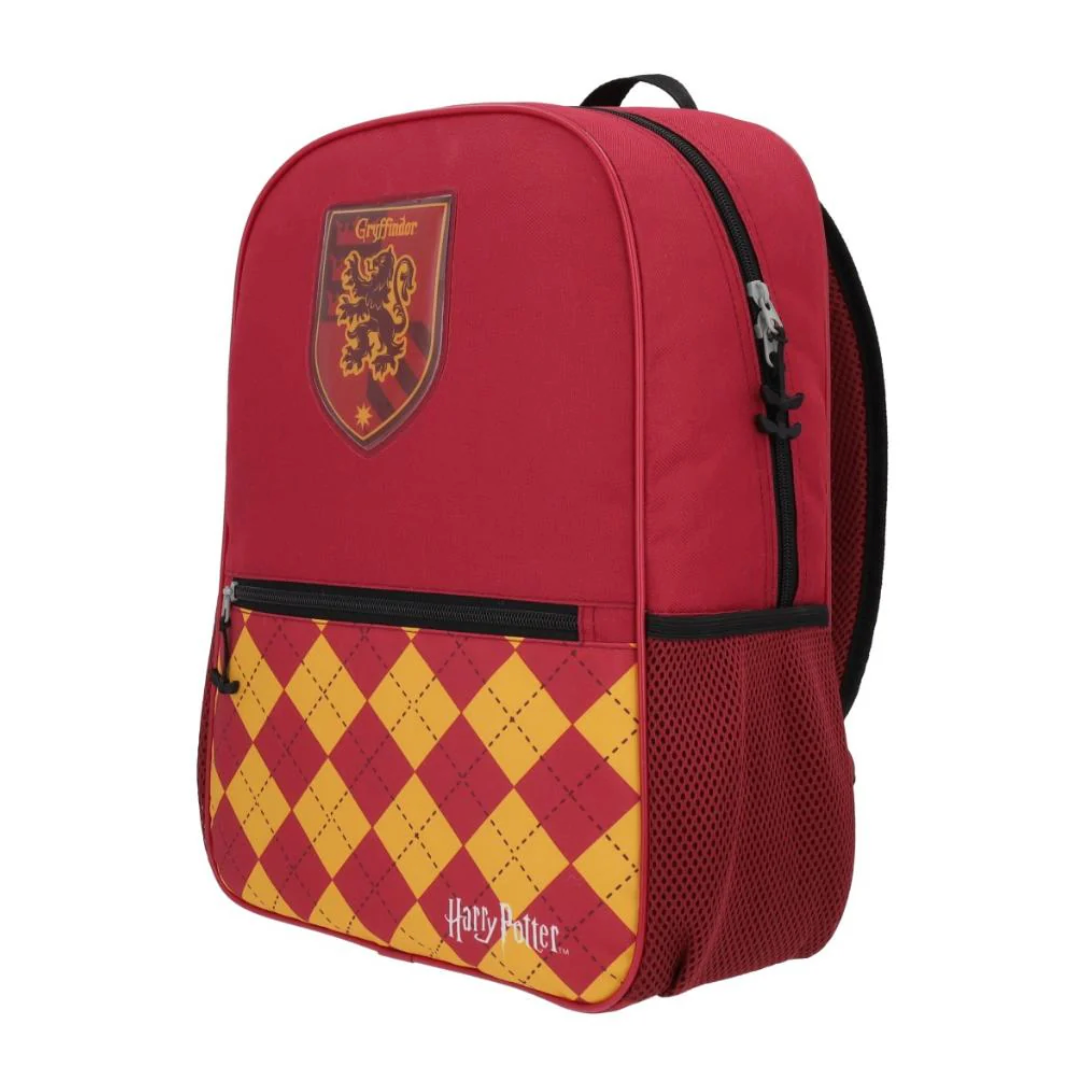 Set Escolar Harry Potter Mochila + Lonchera + Estuche Gryffindor