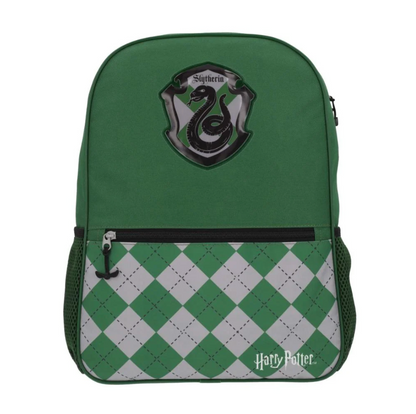 Set Escolar Harry Potter Mochila + Lonchera + Estuche Slytherin
