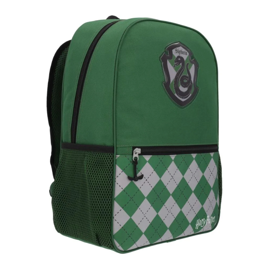 Set Escolar Harry Potter Mochila + Lonchera + Estuche Slytherin
