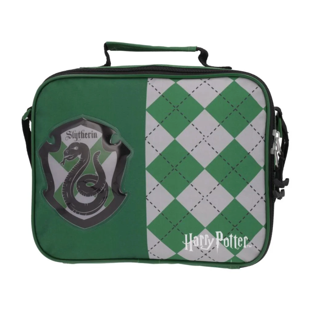 Set Escolar Harry Potter Mochila + Lonchera + Estuche Slytherin