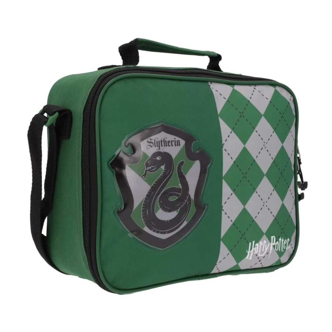 Set Escolar Harry Potter Mochila + Lonchera + Estuche Slytherin