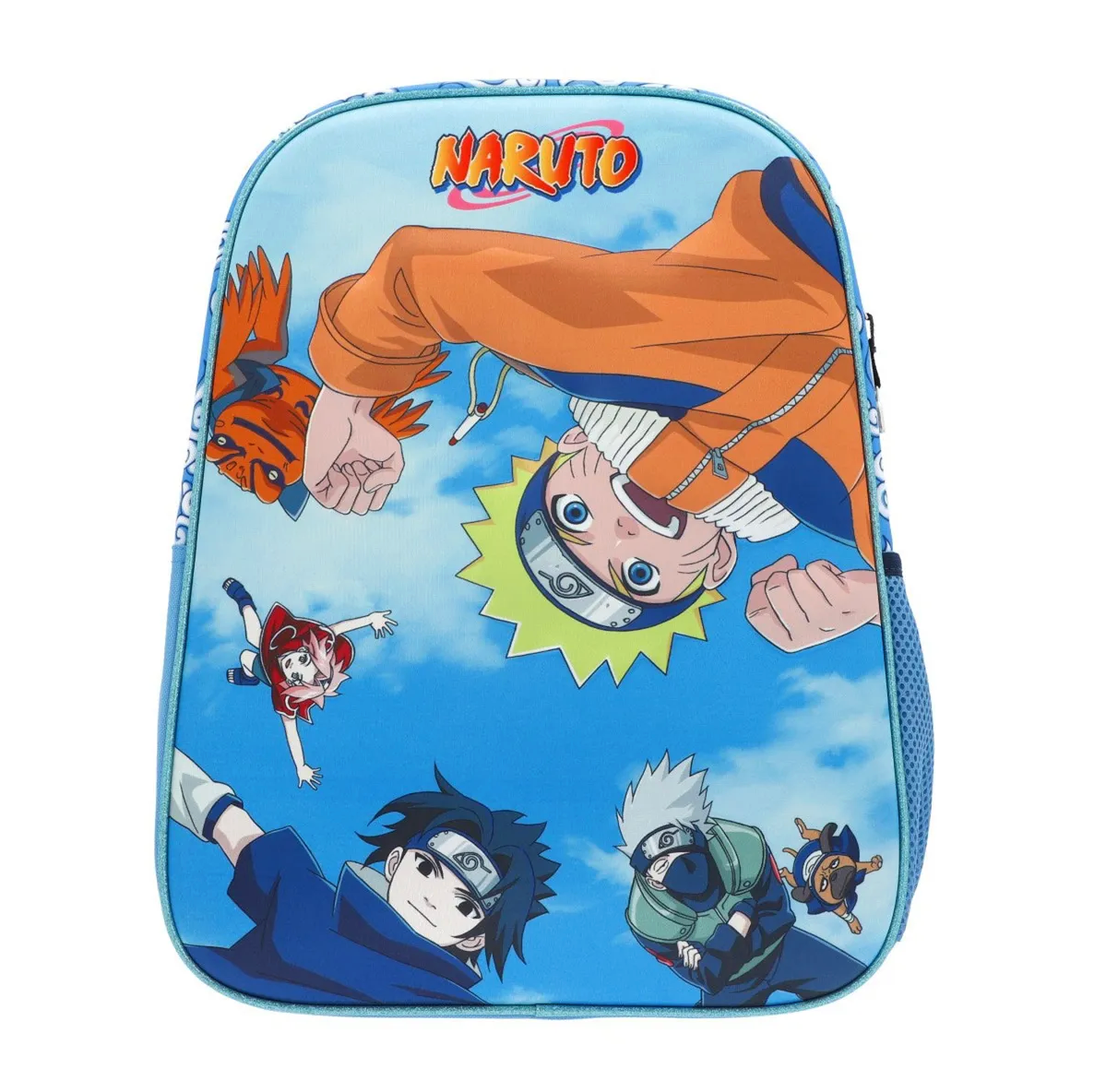 Mochila Naruto Infantil Azul