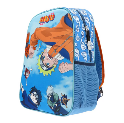 Mochila Naruto Infantil Azul