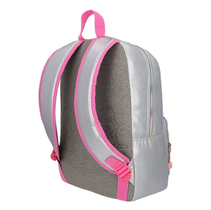 Mochila Hello Kitty Juvenil Metalizada