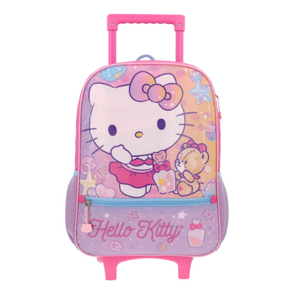 Mochila Ruedas Hello Kitty Infantil