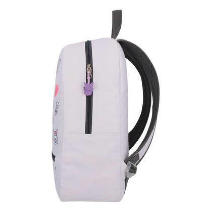 Mochila Kuromi Juvenil Gris