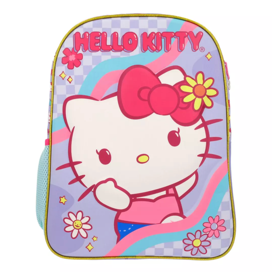 Set Escolar Hello Kitty Infantil Mochila + Lonchera + Estuche