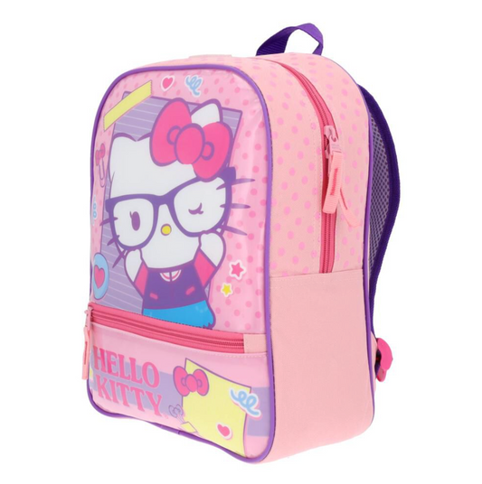 Mochila Preescolar Hello Kitty Infantil Rosa