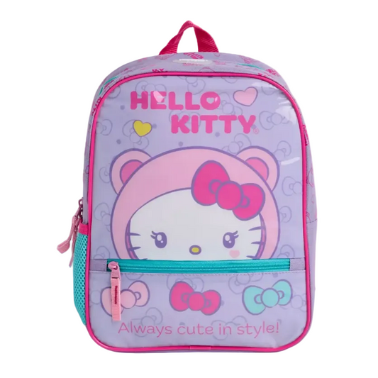 Mochila Preescolar Hello Kitty Infantil Lila