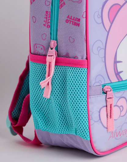Mochila Preescolar Hello Kitty Infantil Lila