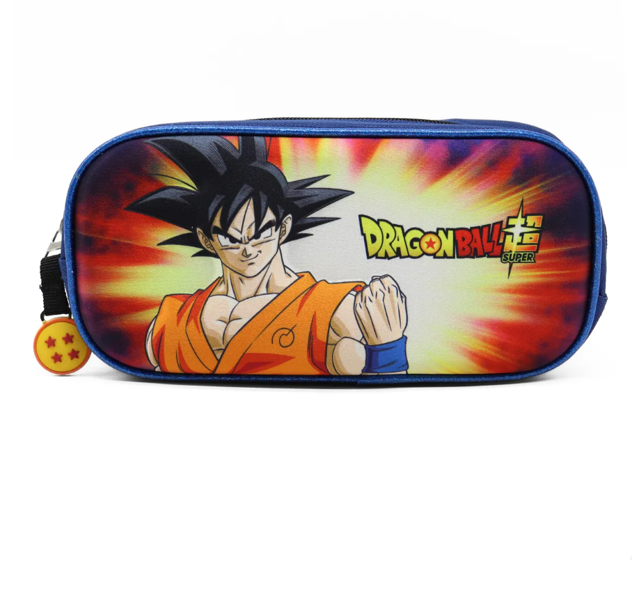 Set 3 en 1 Dragon Ball Super Infantil Mochila + Lonchera + Estuche