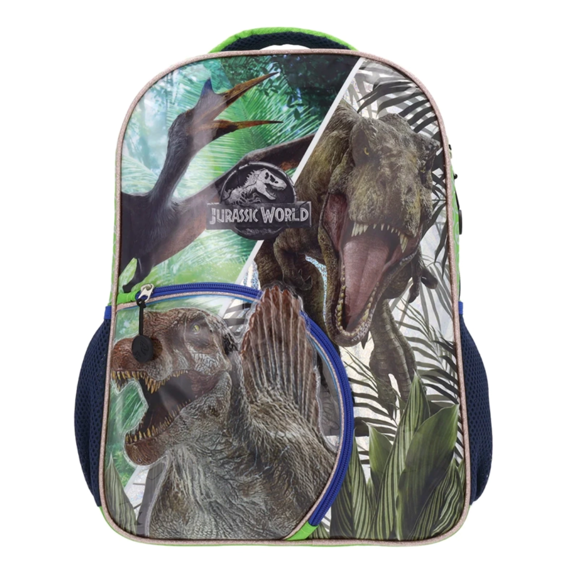 Mochila Jurassic World Infantil Verde