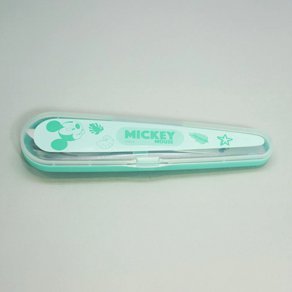 x Mayor Set Tenedor y Cuchara Summer Mickey y Minnie Disney