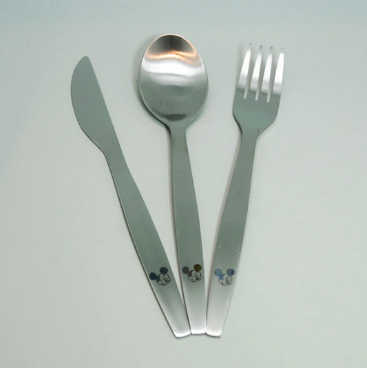 Set Tenedor y Cuchara Summer Mickey Disney