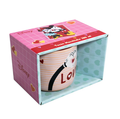 Tazon Macchiato Minnie Kiss 380ml Disney Dia de los Enamorados Valentin