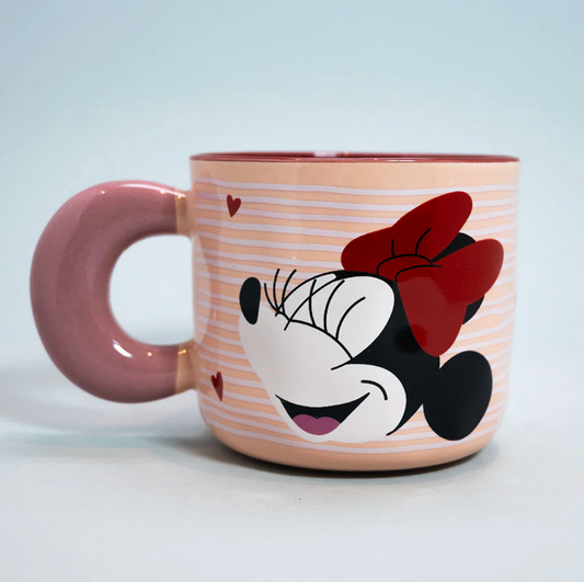 Tazon Macchiato Minnie Kiss 380ml Disney Dia de los Enamorados Valentin