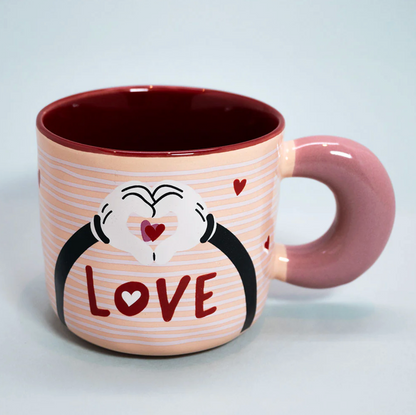 Tazon Macchiato Minnie Kiss 380ml Disney Dia de los Enamorados Valentin