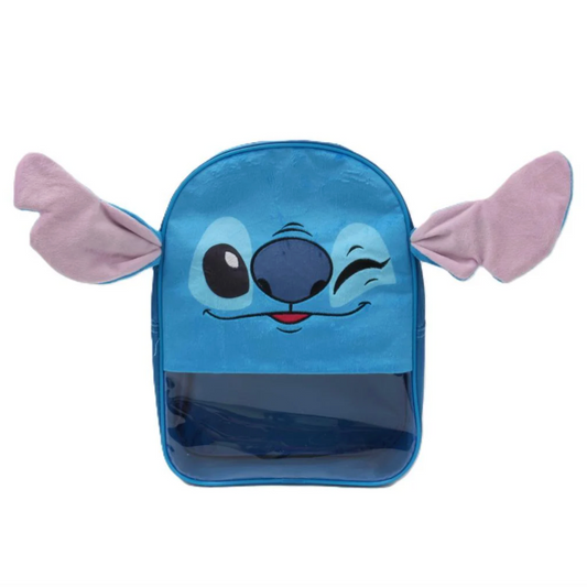 Mochila Infantil PVC-Plush Con Orejas Stitch