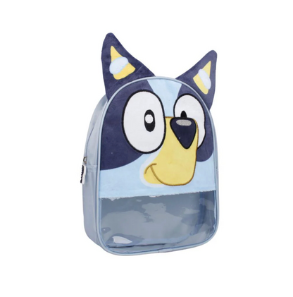 Mochila Infantil Bluey PVC-Plush Con Orejas