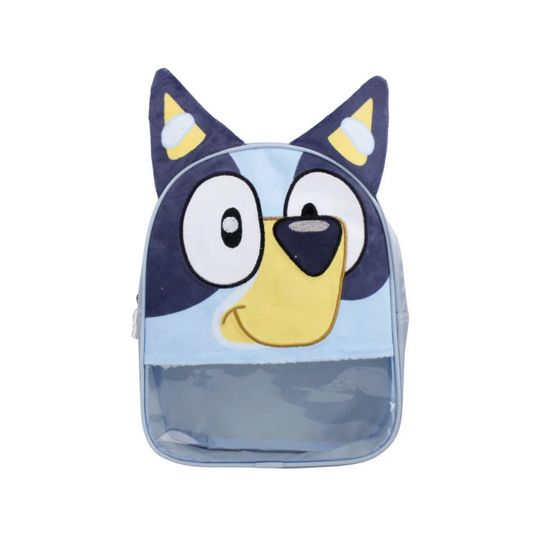 Mochila Infantil Bluey PVC-Plush Con Orejas