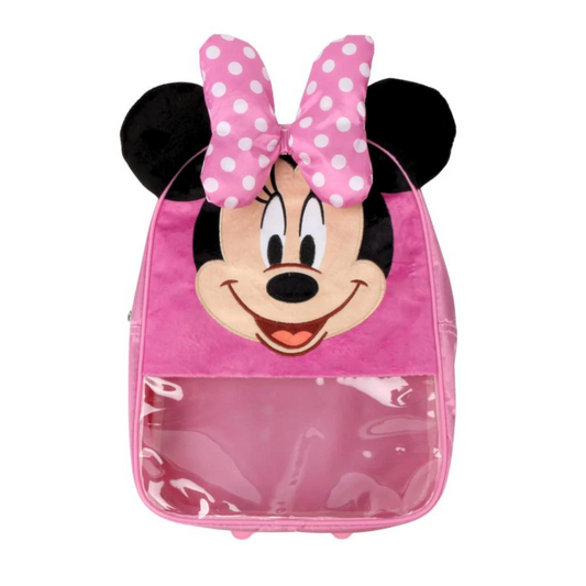 Mochila Infantil Minnie PVC-Plush Con Orejas