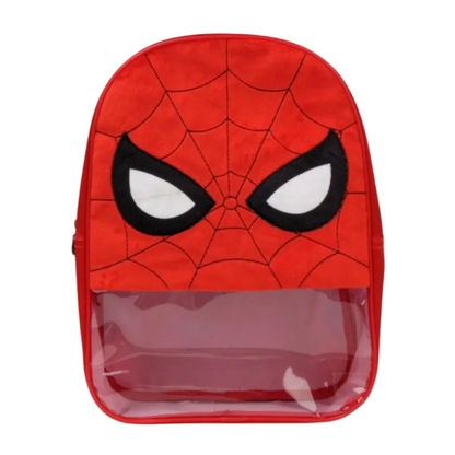 Mochila Infantil Spiderman PVC-Plush Con Orejas