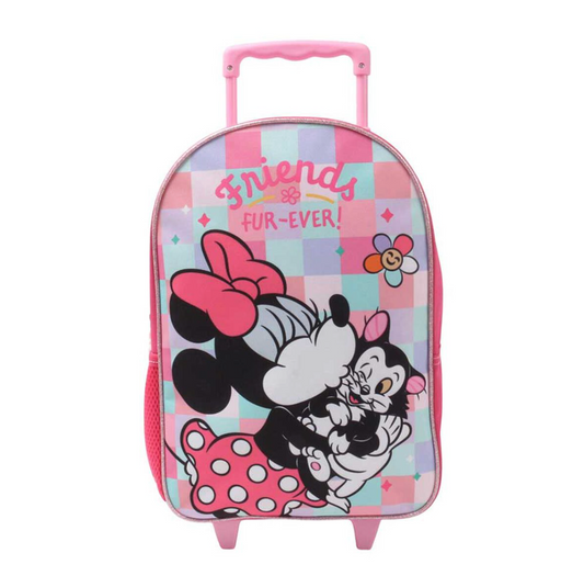 Mochila con Ruedas 14" Minnie Mouse Rosa