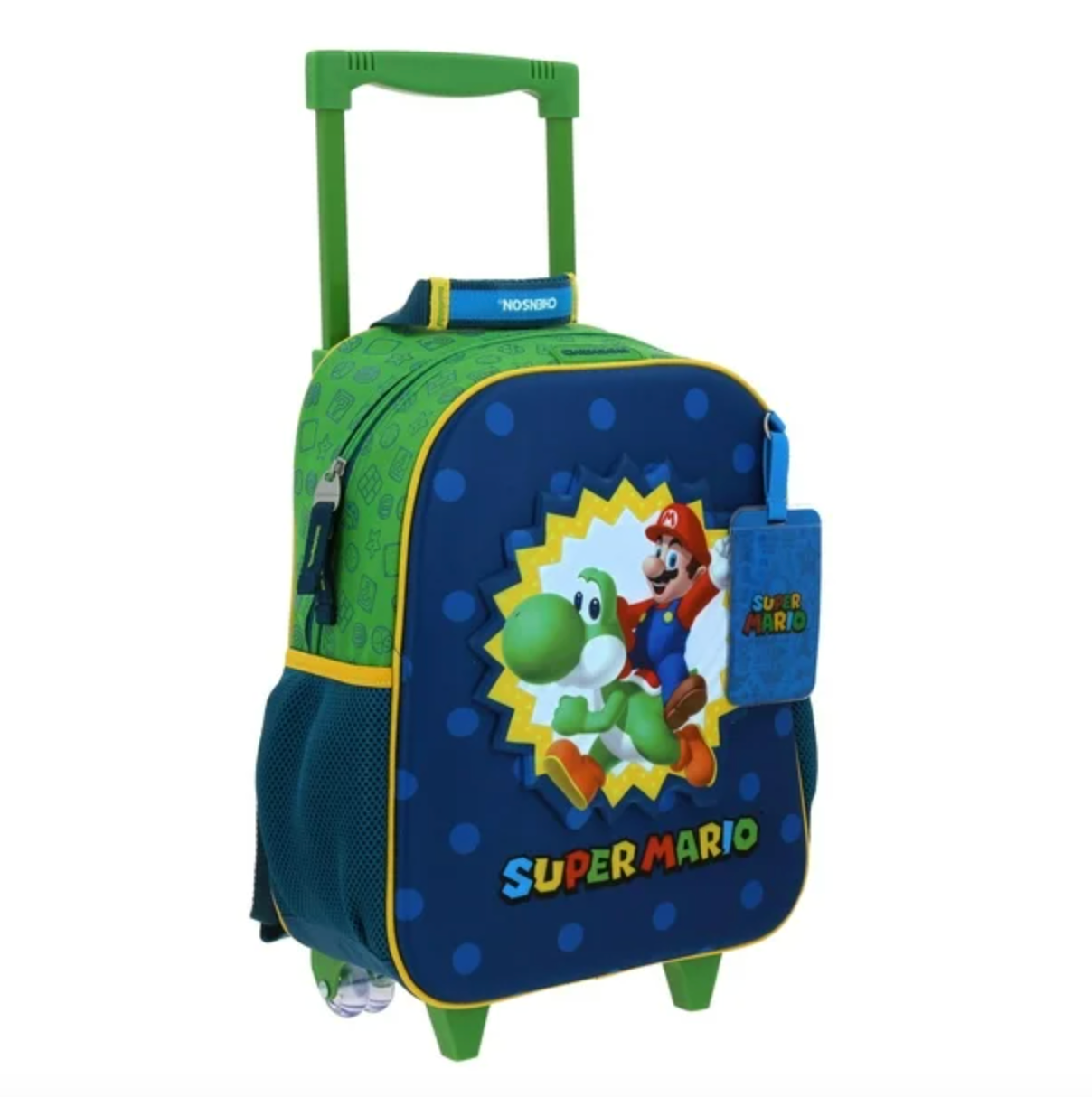 Mochila Con Ruedas Mario Yoshi