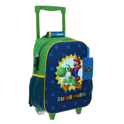 Mochila Con Ruedas Mario Yoshi