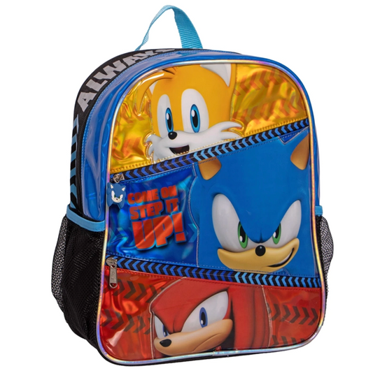 Mochila Kinder Infantil Sega Sonic The Headgehog Modern A