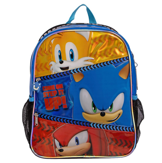 Mochila Kinder Infantil Sega Sonic The Headgehog Modern A