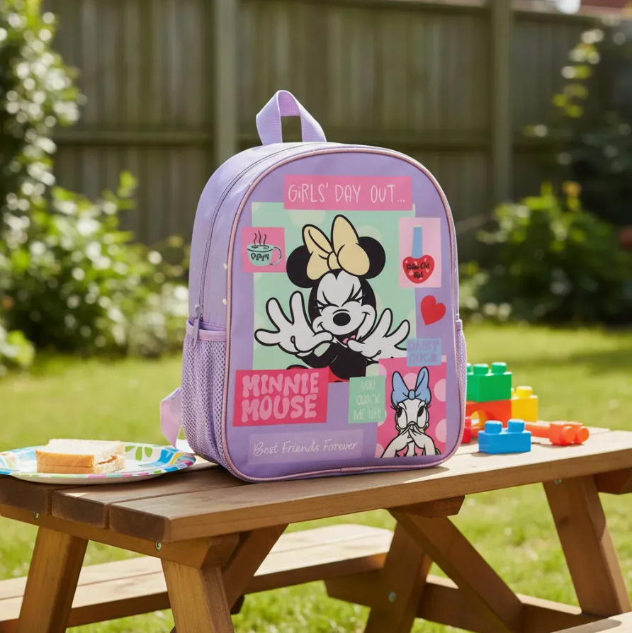 Mochila Infantil Minnie & Daisy Pre Escolar