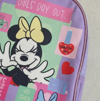 Mochila Infantil Minnie & Daisy Pre Escolar