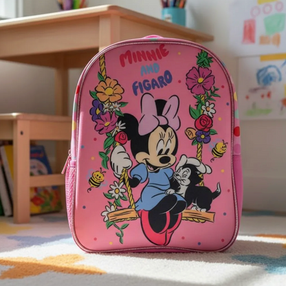 Mochila Infantil Minnie & Figaro Pre Escolar