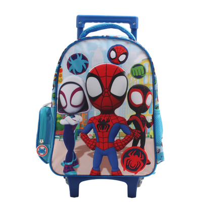 Mochila Infantil Con Ruedas Spidey