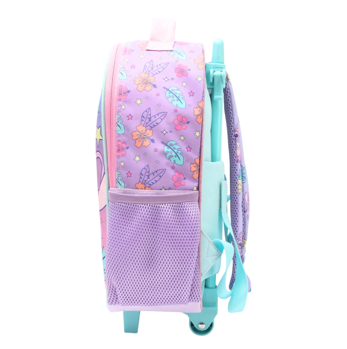 Mochila Stitch & Angel con Ruedas Infantil 15"