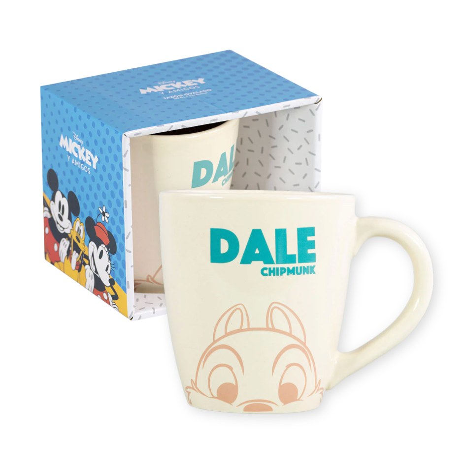 x Mayor Tazon Chip y Dale Ovalado 30oz Caja Summer Disney