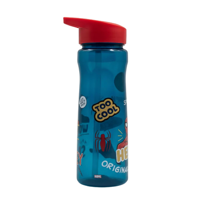 Botella Curva Spiderman 600ml