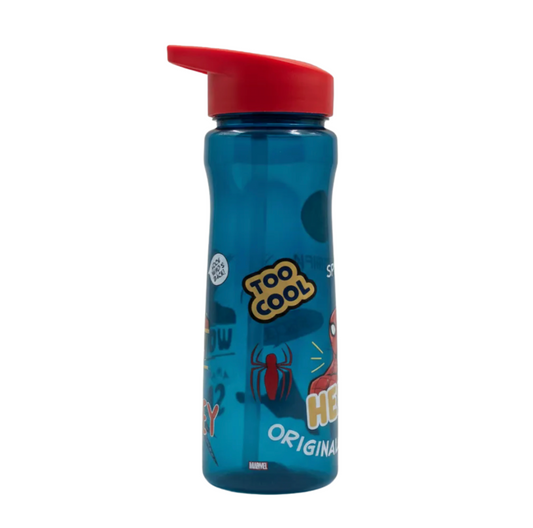Botella Curva Spiderman 600ml