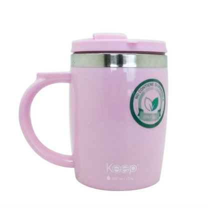 x Mayor Mug Termo Keep Colores 400ml
