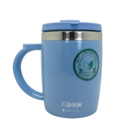 x Mayor Mug Termo Keep Colores 400ml