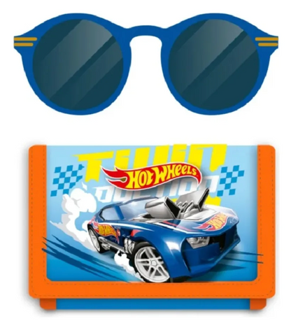 Set de Billetera + Lentes Hot Wheels
