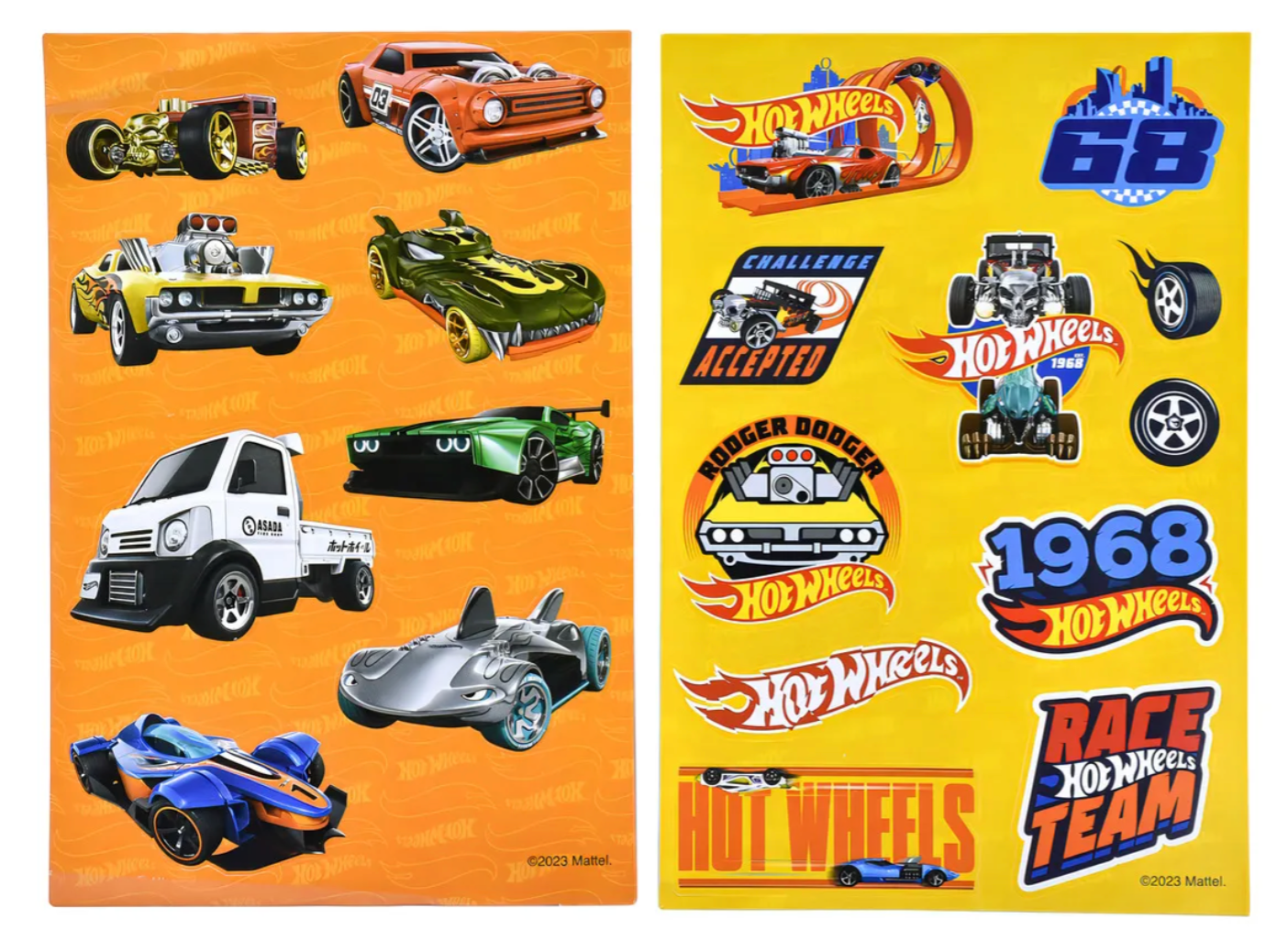 Set de Actividades con Stickers Hot Wheels