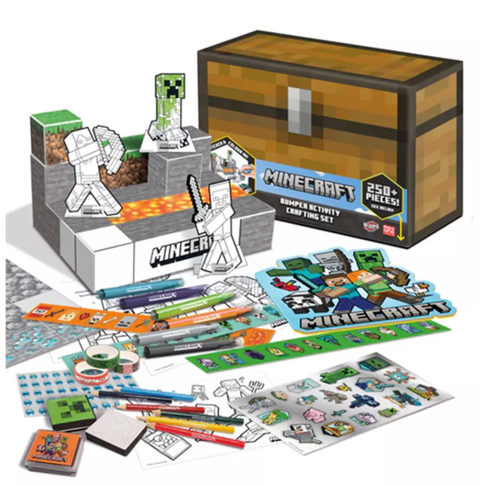 Set de Actividades Grandes Minecraft 250 Piezas