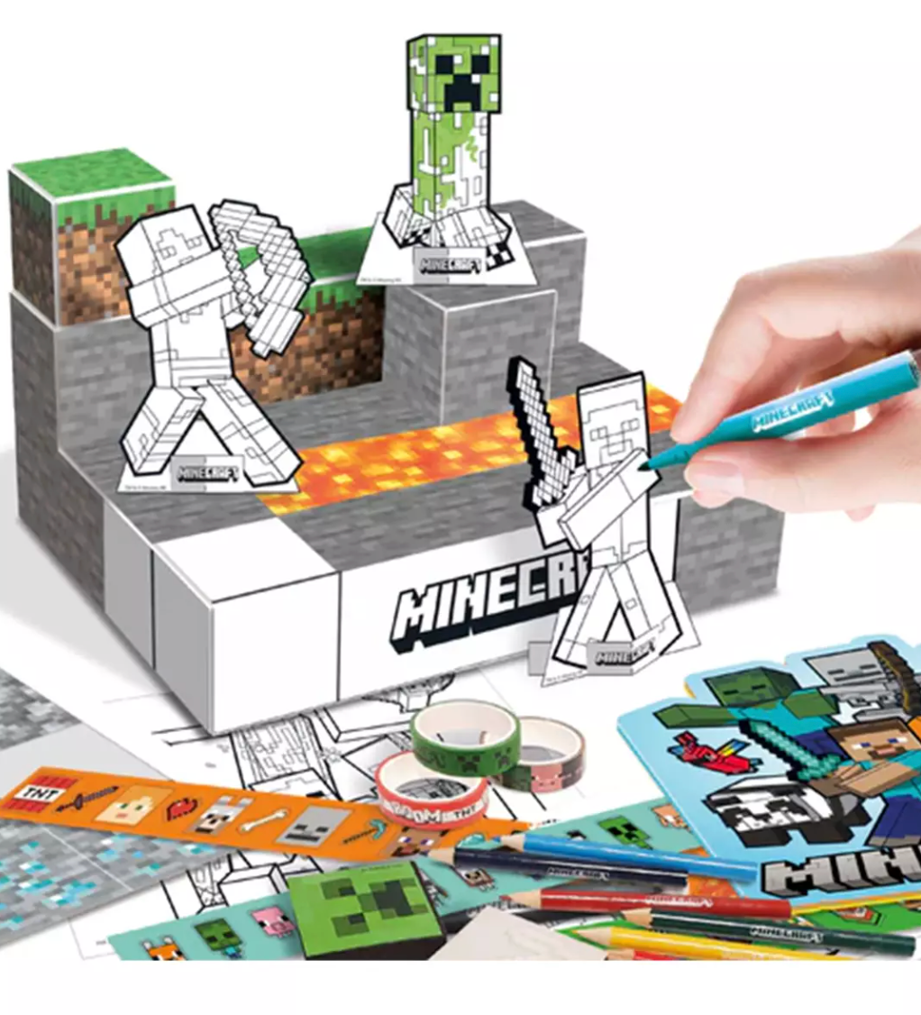 Set de Actividades Grandes Minecraft 250 Piezas