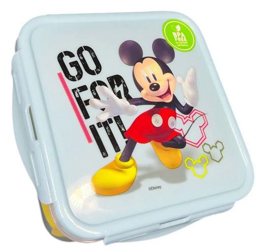 Hermetico Cuadrado 750ml Mickey Mouse